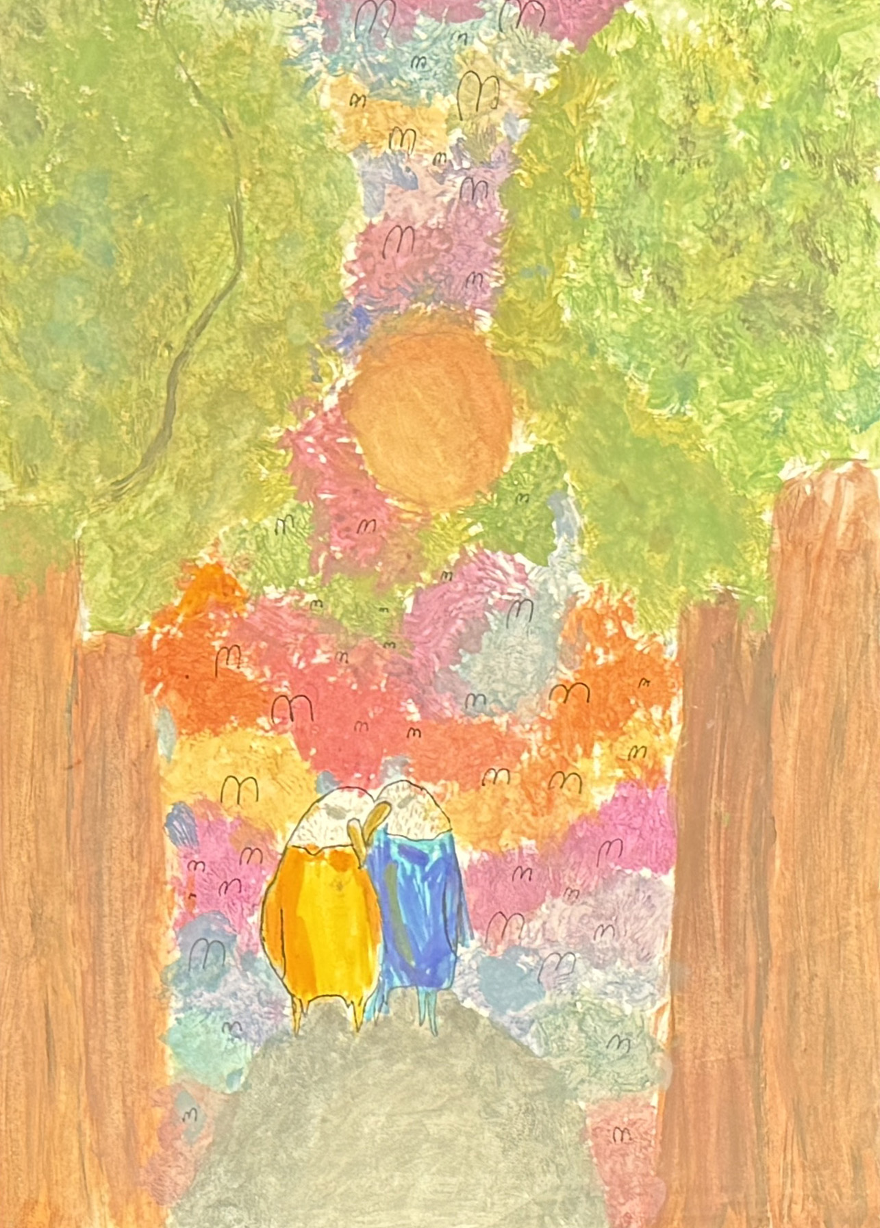Natur zur Farbe von Olivia L.
