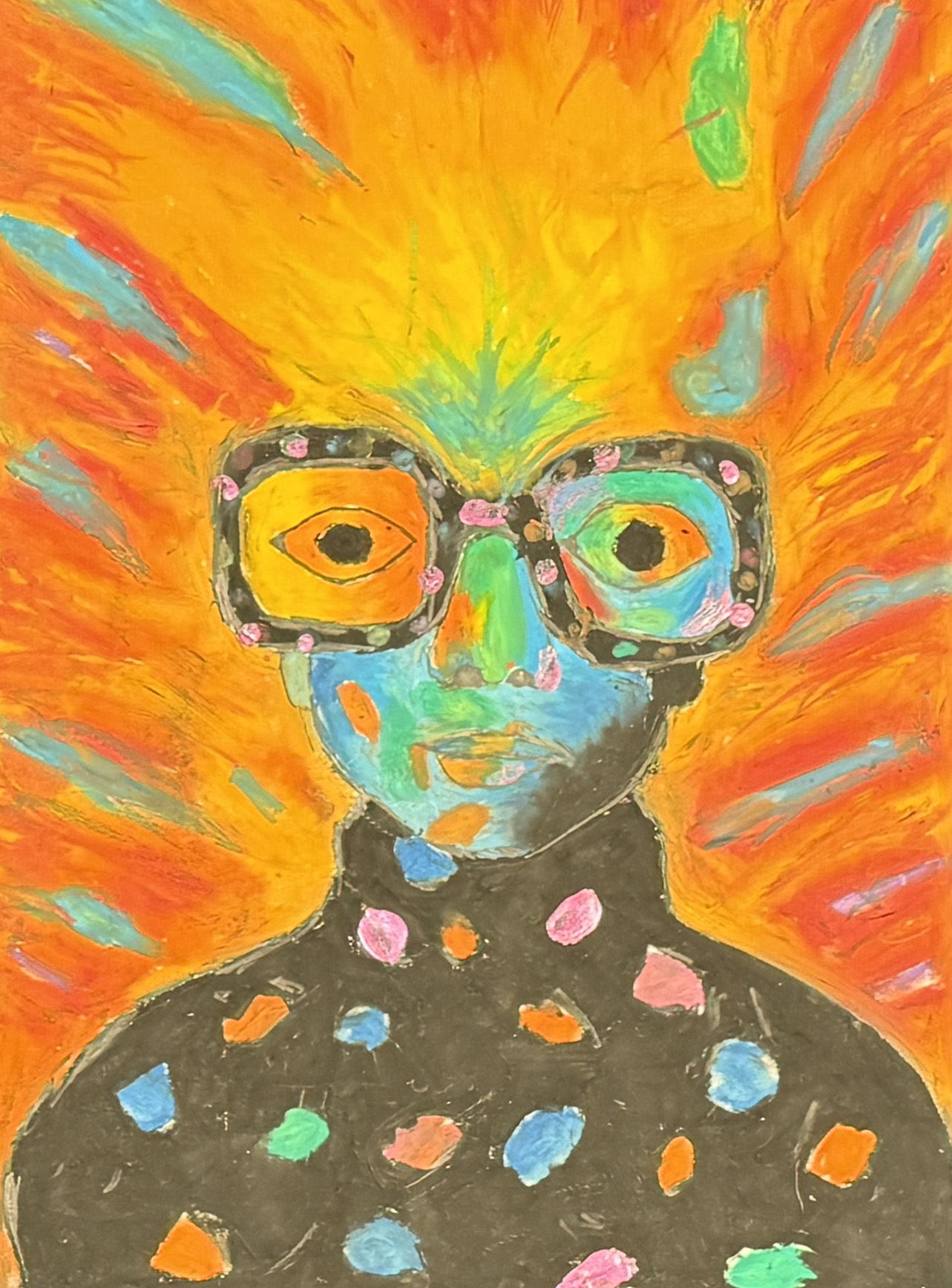 Augen auf für Farbe von Amelie H.
