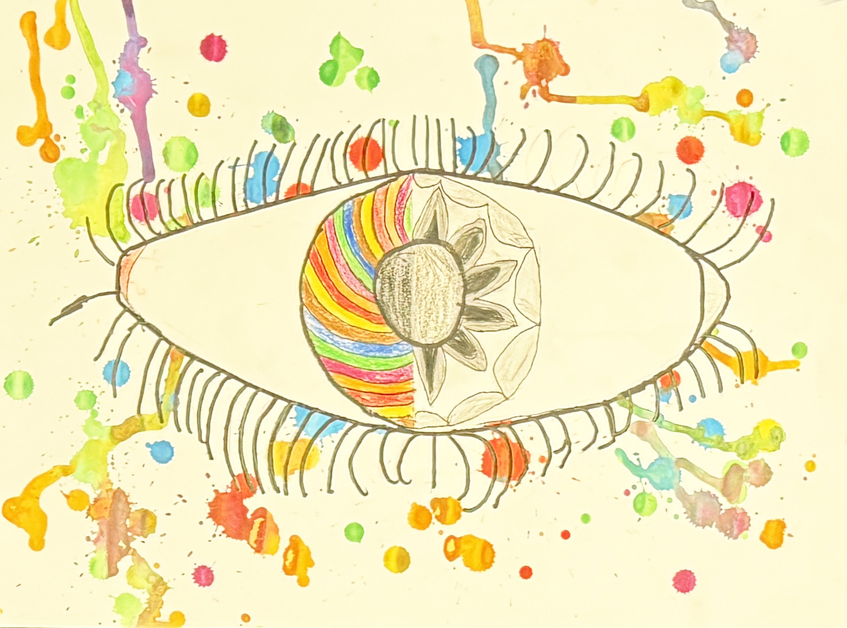 Das Auge der Farben von Toni R.