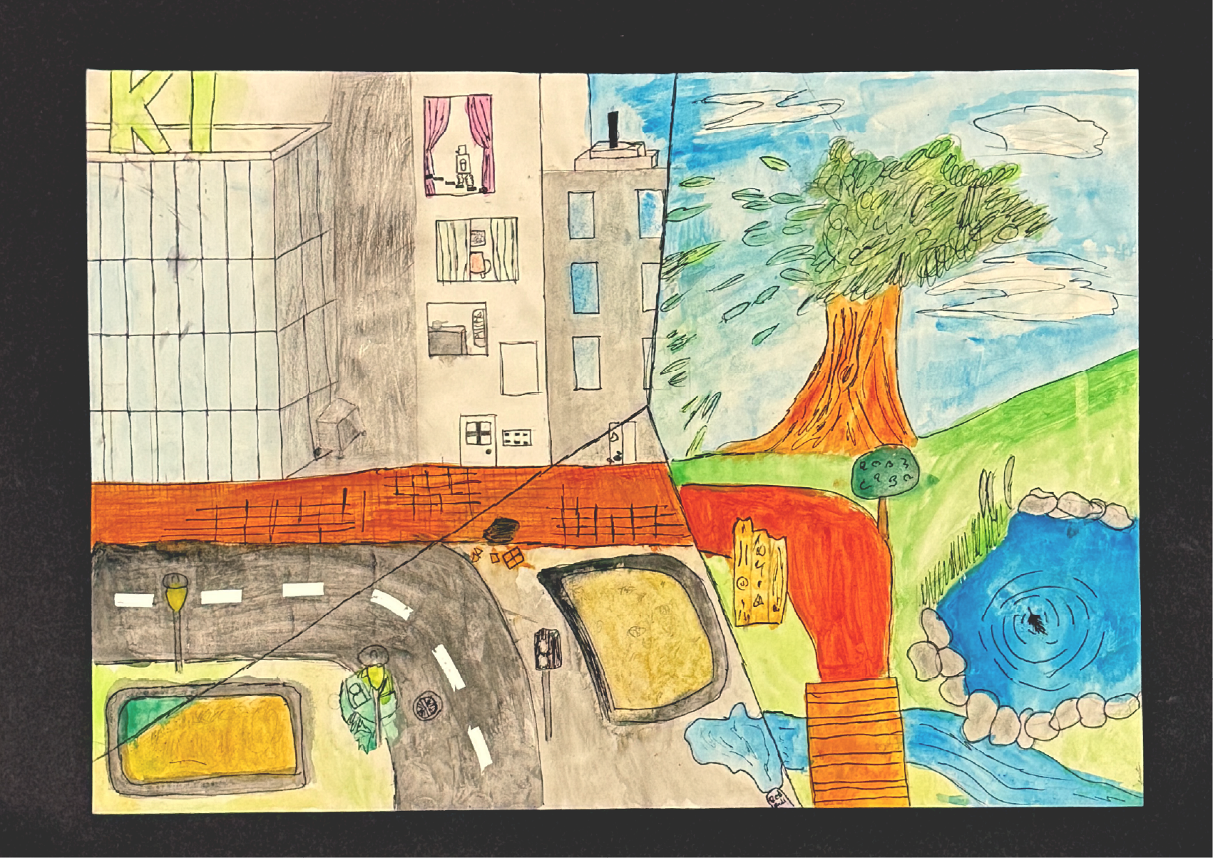 "Drei Welten" von Amelie A.