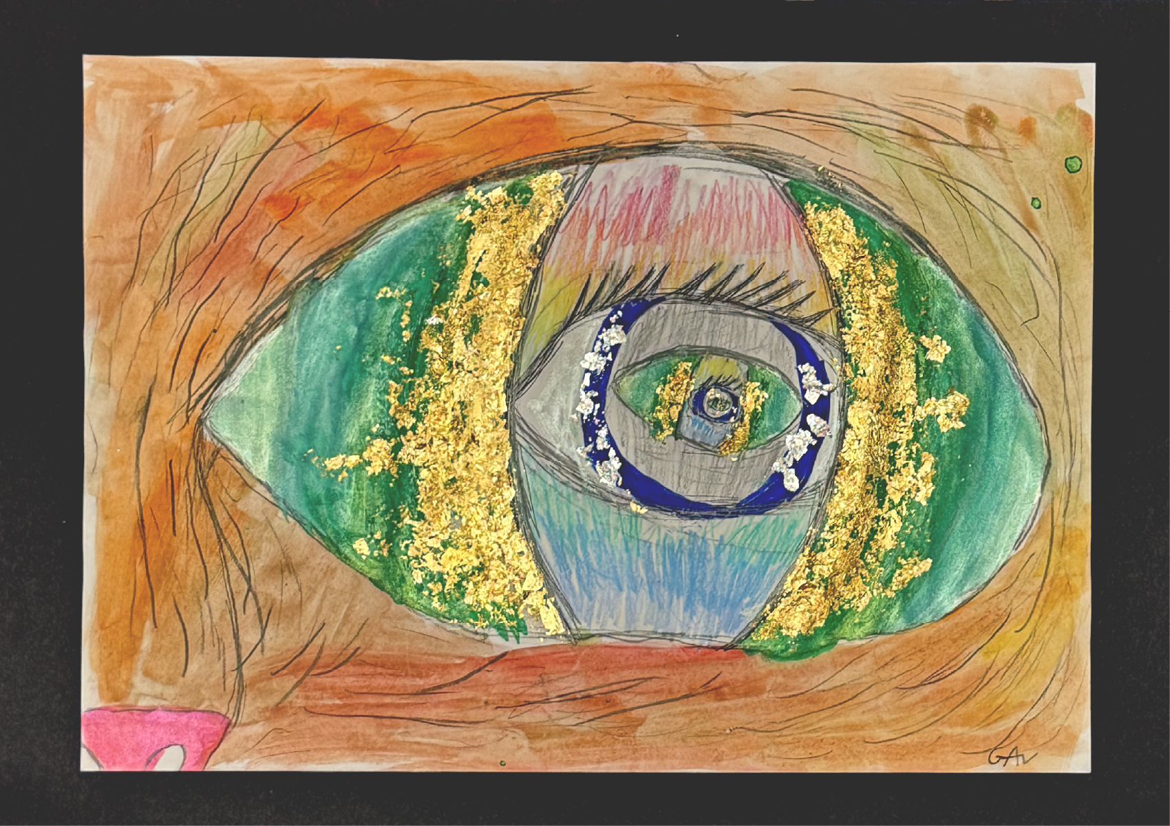 "Ich sehe in deinem Auge, dass du mich siehst!" von Georgie-Amélie J.