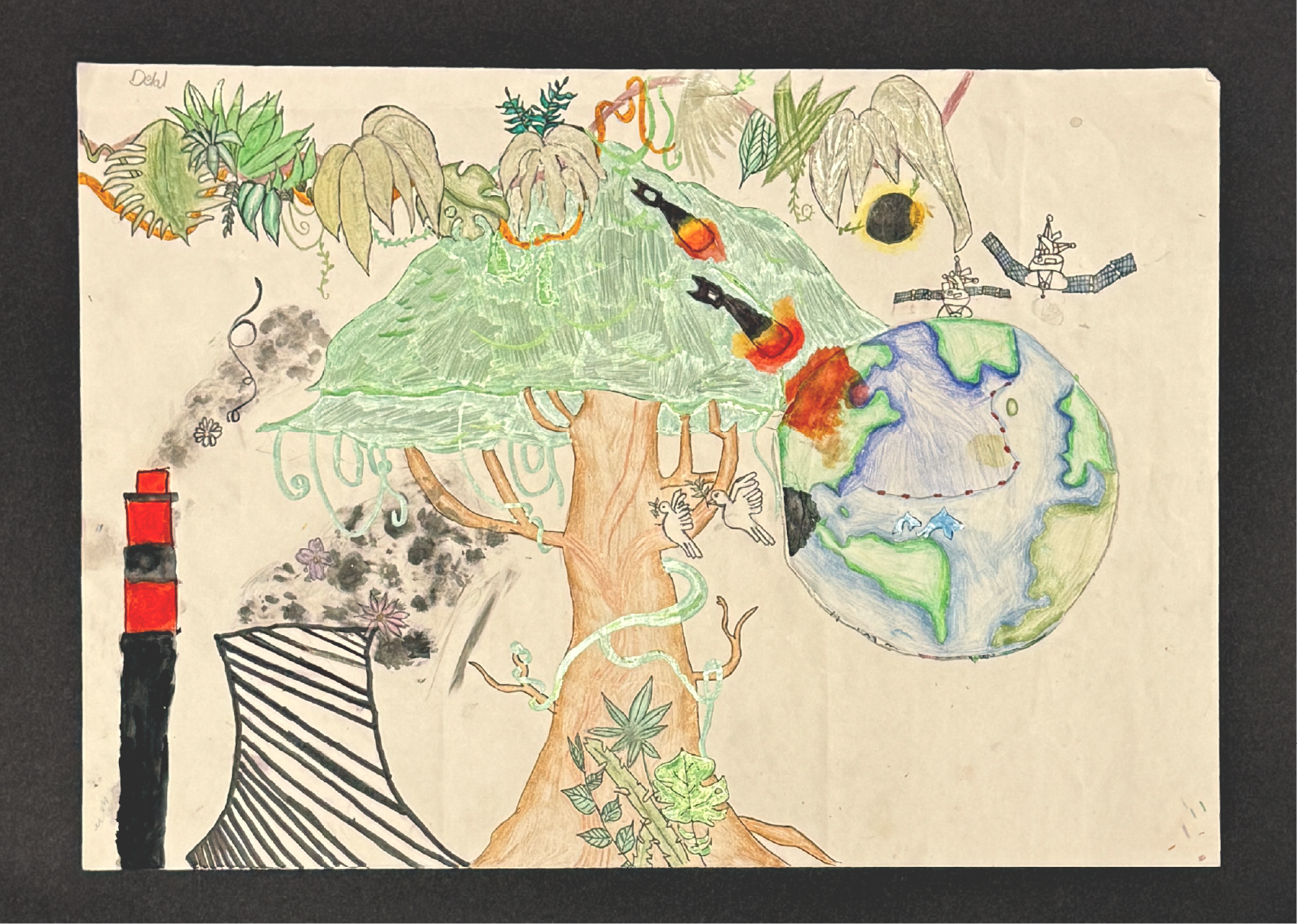 "So sehe ich die Welt" von Delal T.